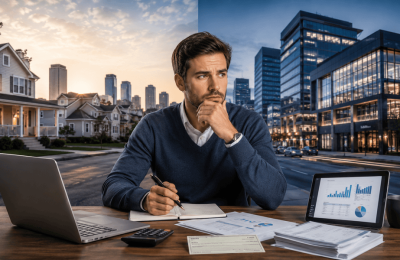 Which Type of Real Estate Is Best for a Salaried Person in the USA: Commercial or Residential? A Financial Breakdown of Returns and Risks